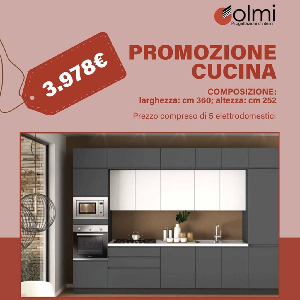 Promozione cucina a 3978 euro