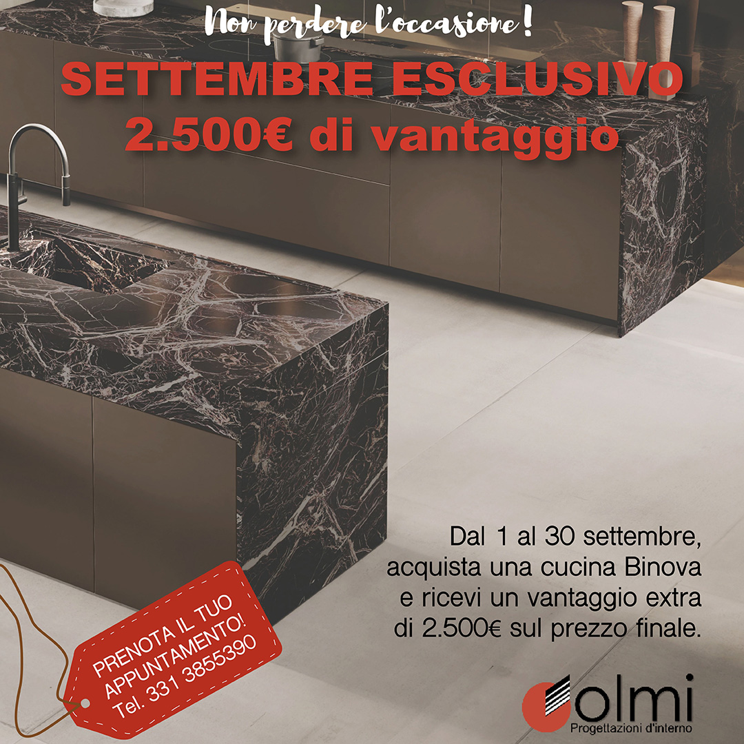 promozioni cucine settembre